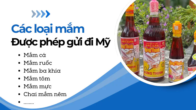 Dịch vụ gửi mắm đi Mỹ an toàn, nhanh và cước rẻ nhất