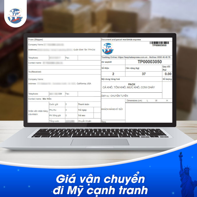 Dịch vụ gửi hàng đi Mỹ tại Quận 11 giá cước rẻ nhất 2026