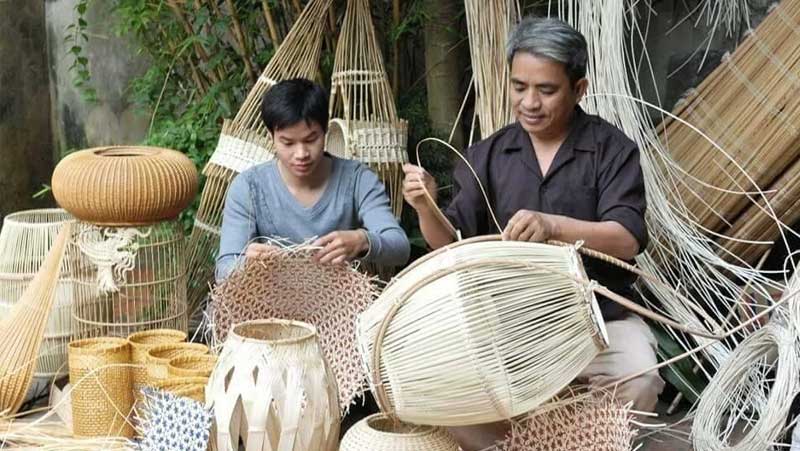 Dịch vụ gửi mây tre đan lá, đồ thủ công mỹ nghệ đi Mỹ