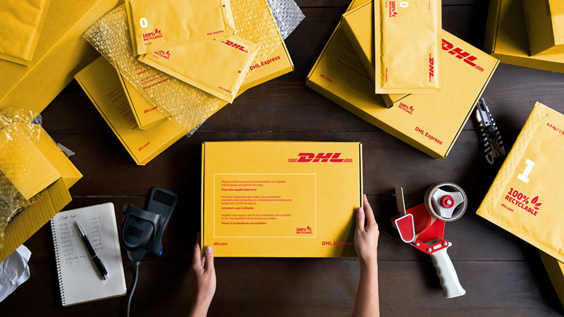 Quy trình và Bảng giá gửi hàng đi Mỹ DHL mới nhất 2026