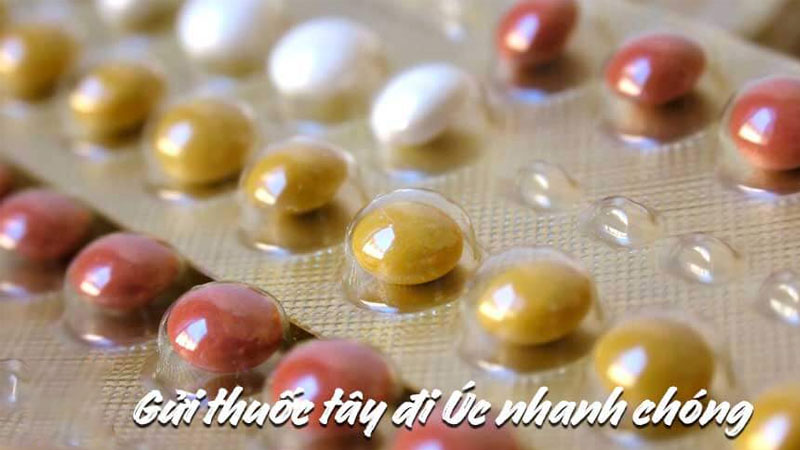 Dịch vụ gửi thuốc tây đi Úc cước phí rẻ, nhận hàng nhanh