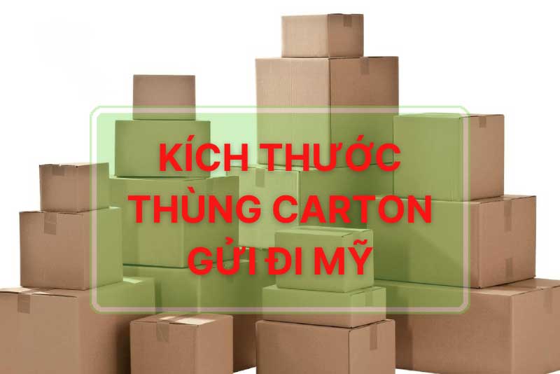 Kích thước tiêu chuẩn (Chiều dài + Chiều rộng + Chiều cao)