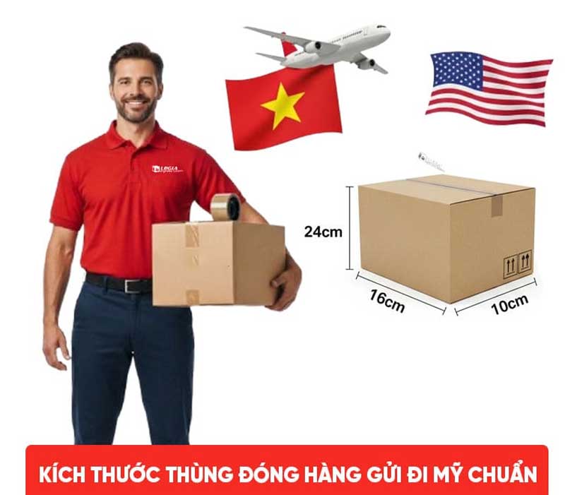 Quy cách thùng carton đóng hàng đi Mỹ đạt chuẩn xuất khẩu