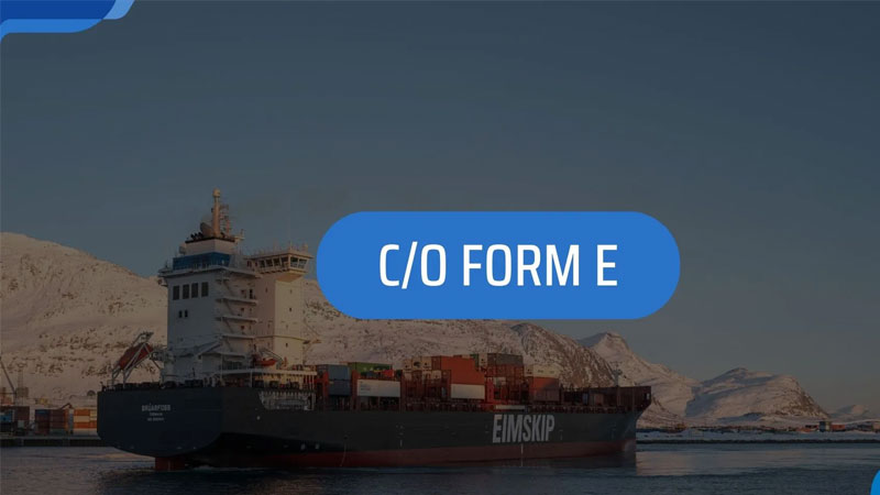 Những thông tin cần kiểm tra trên mẫu C/O Form E